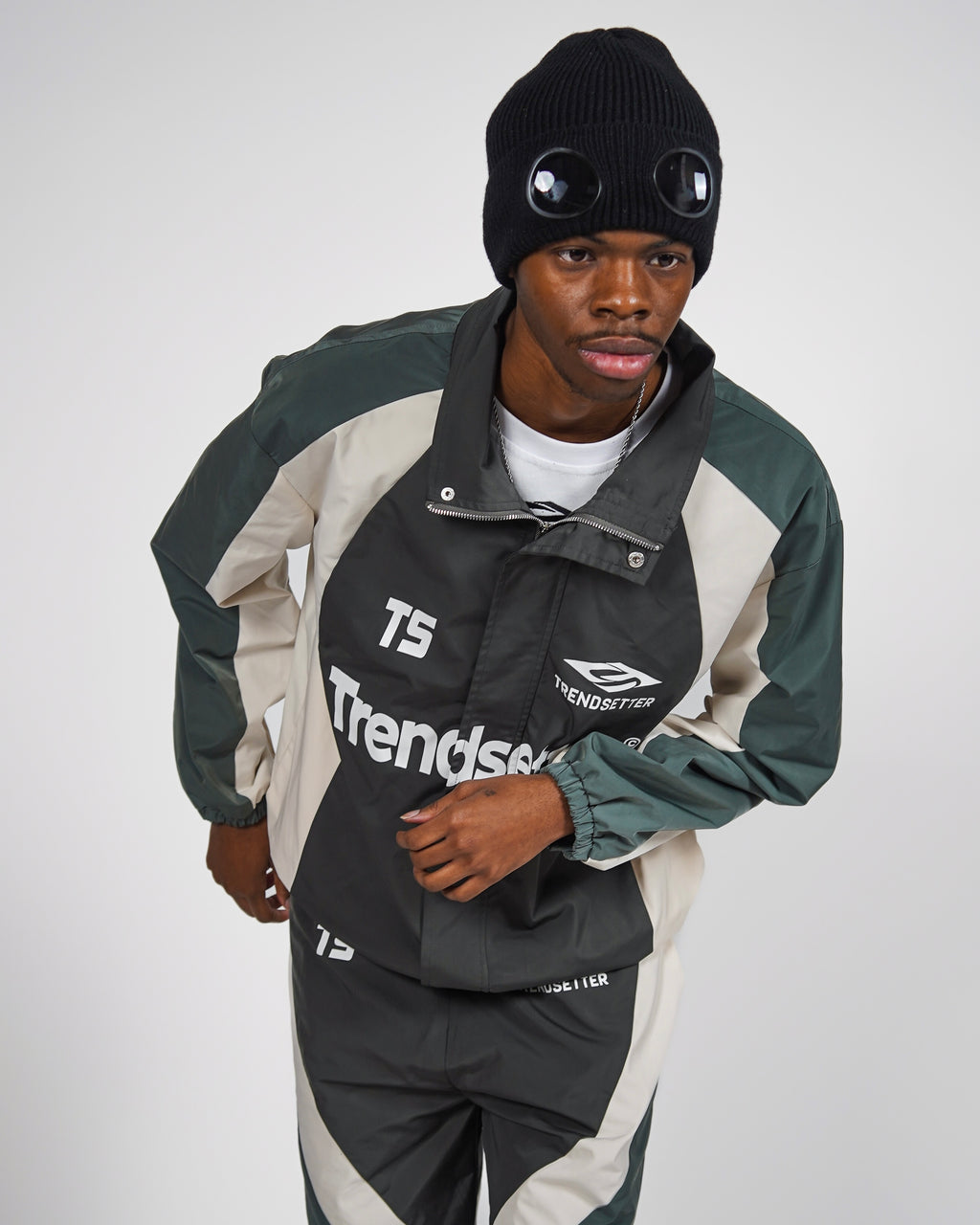 “Meet us at the finish line” Tracksuit (Slate Grey)