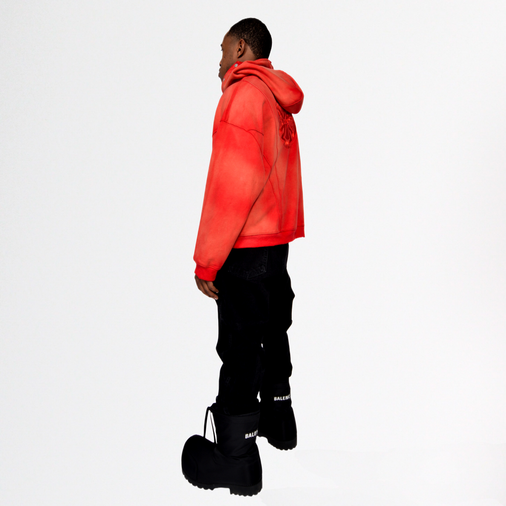 "TRENDS" INFERNO GRUNGE HOODIE