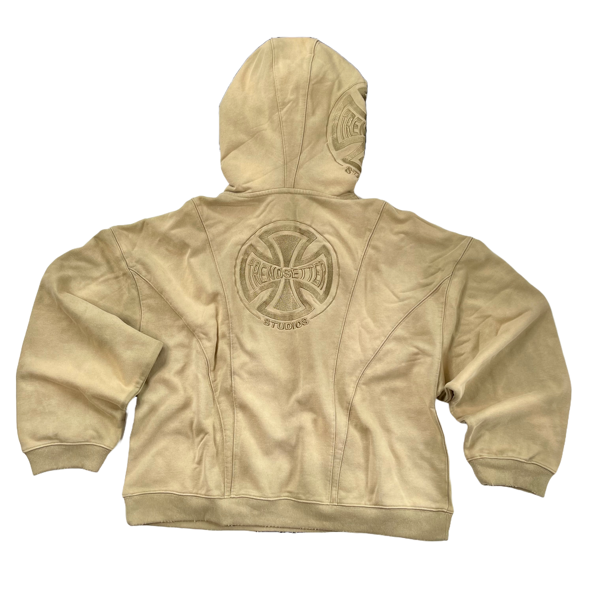 Grunge Hoodie Sandstone