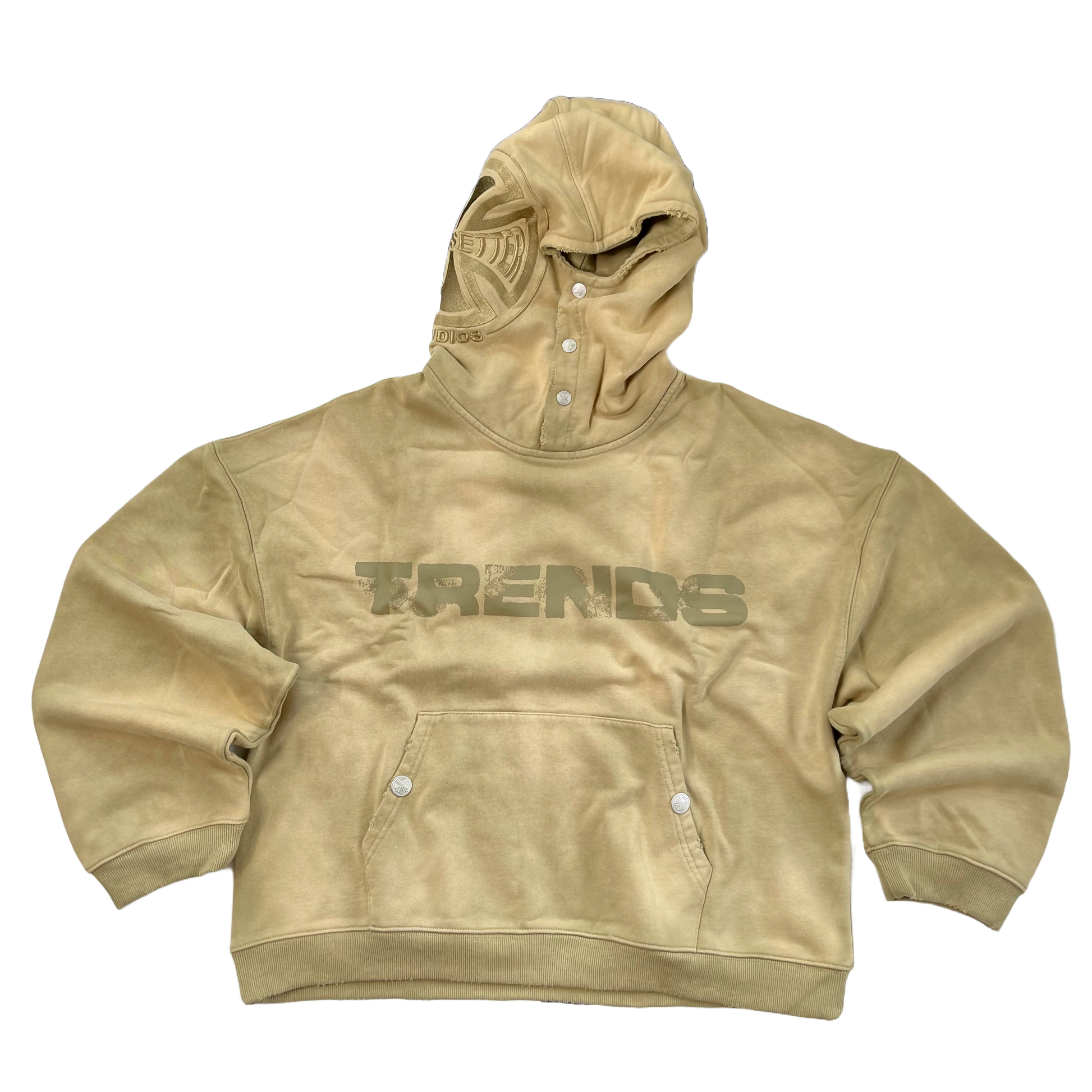 Grunge Hoodie Sandstone