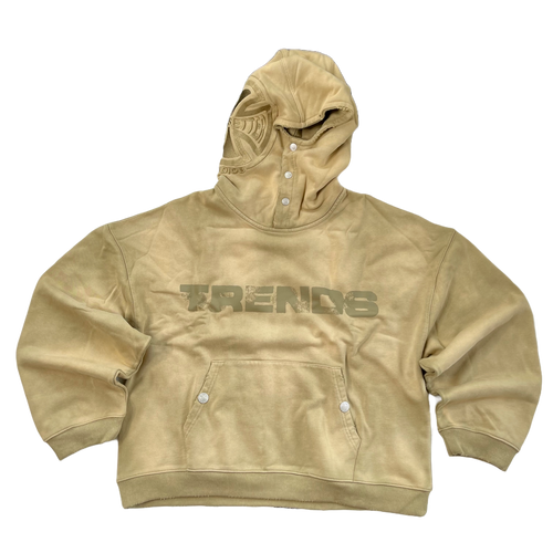 Grunge Hoodie Sandstone