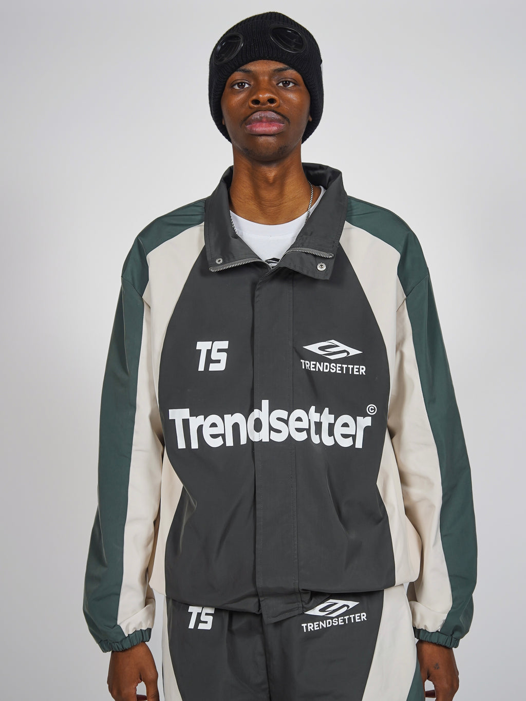 “Meet us at the finish line” Tracksuit (Slate Grey)