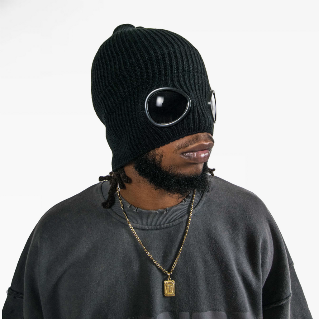 COTTON GOGGLE BEANIE