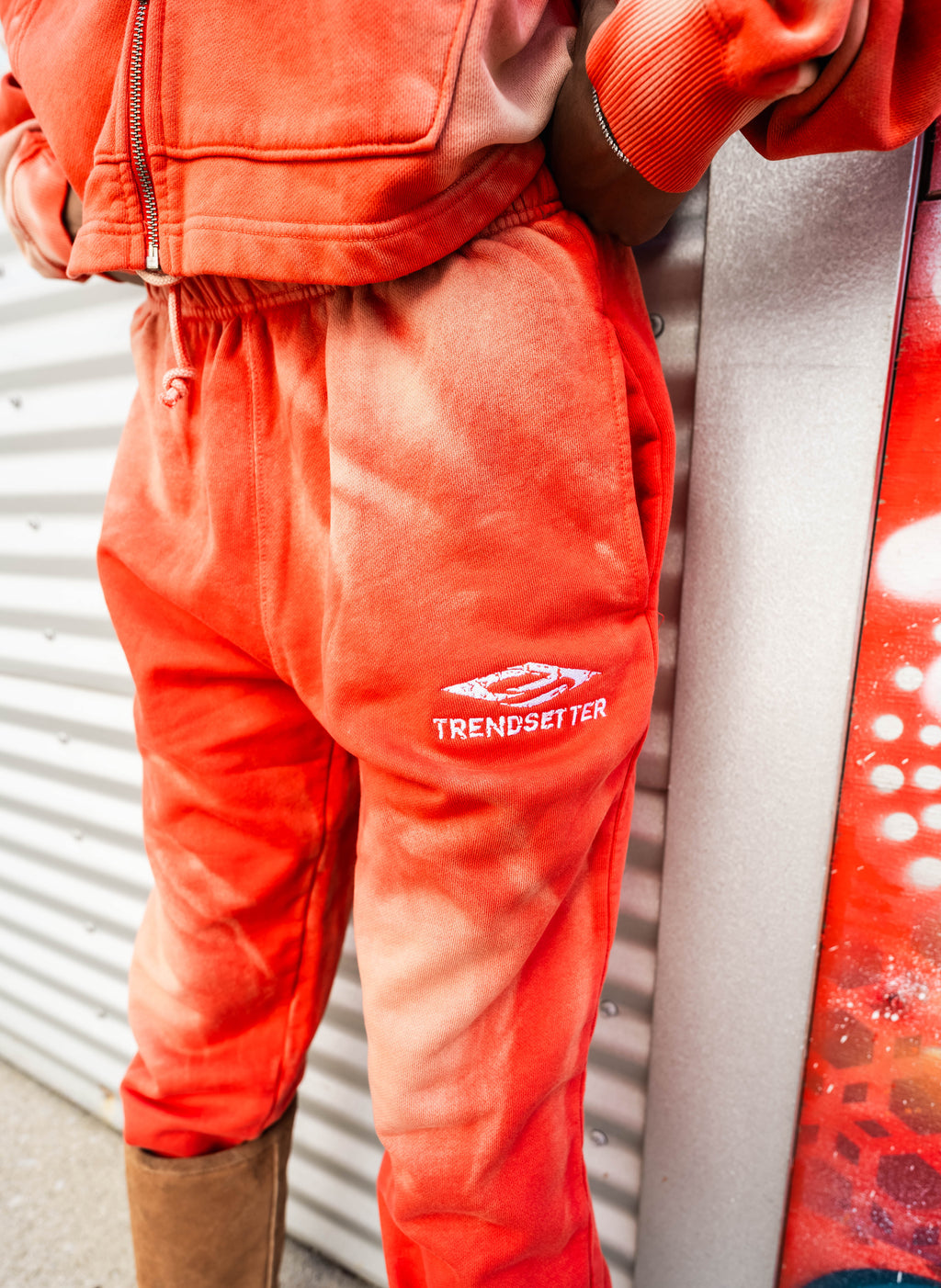 “Ashes to Fire” Jogging Unit (Burnt Orange)