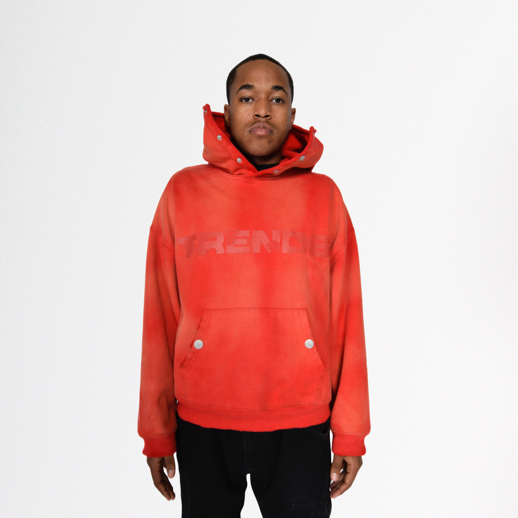 "TRENDS" INFERNO GRUNGE HOODIE