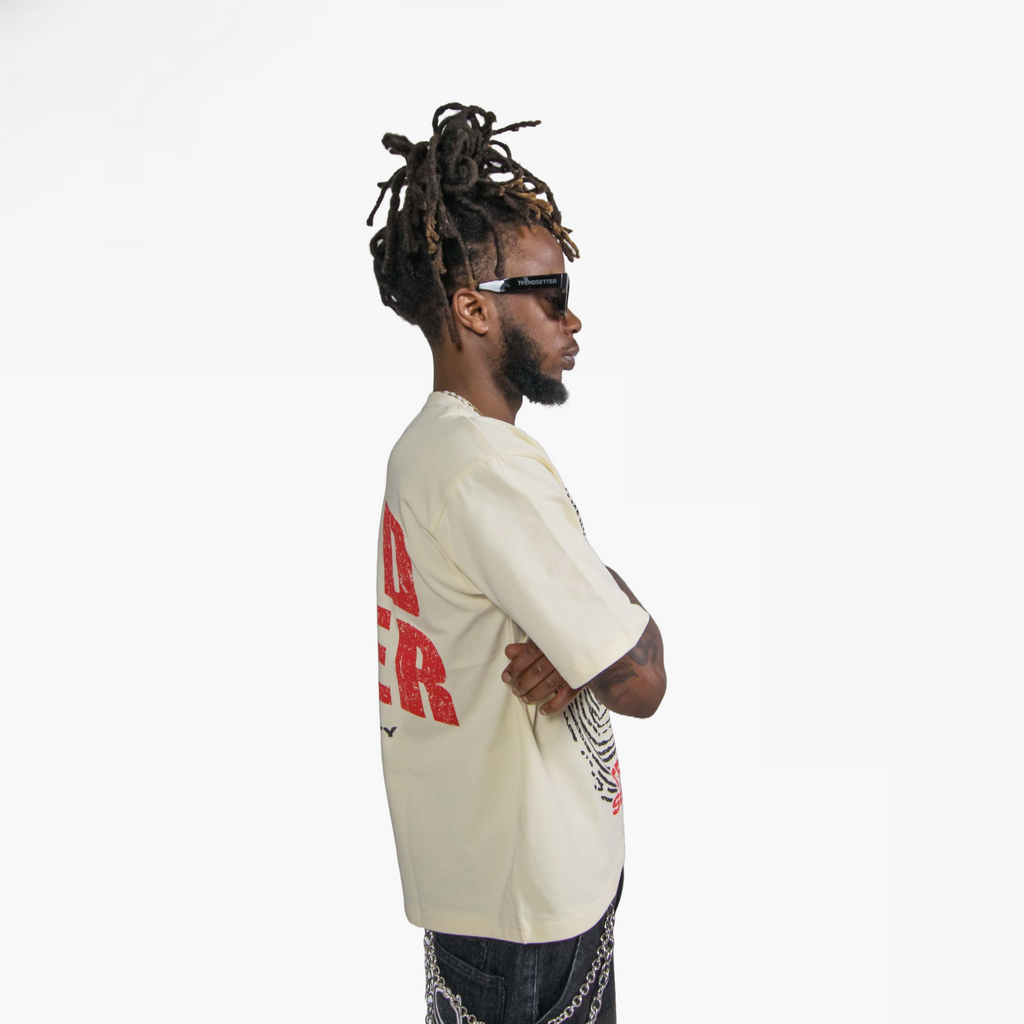 "FIND YOUR IDENTITY" FINGERPRINT T-SHIRT