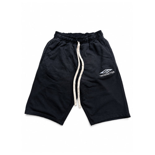 Sun Dried Black Oversized Shorts