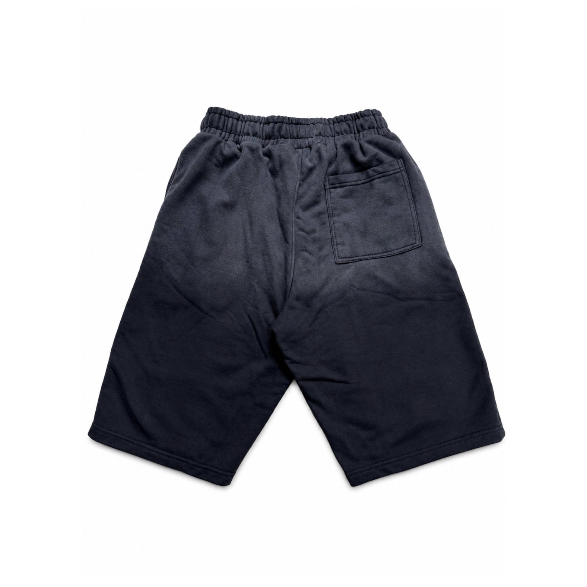 Sun Dried Black Oversized Shorts