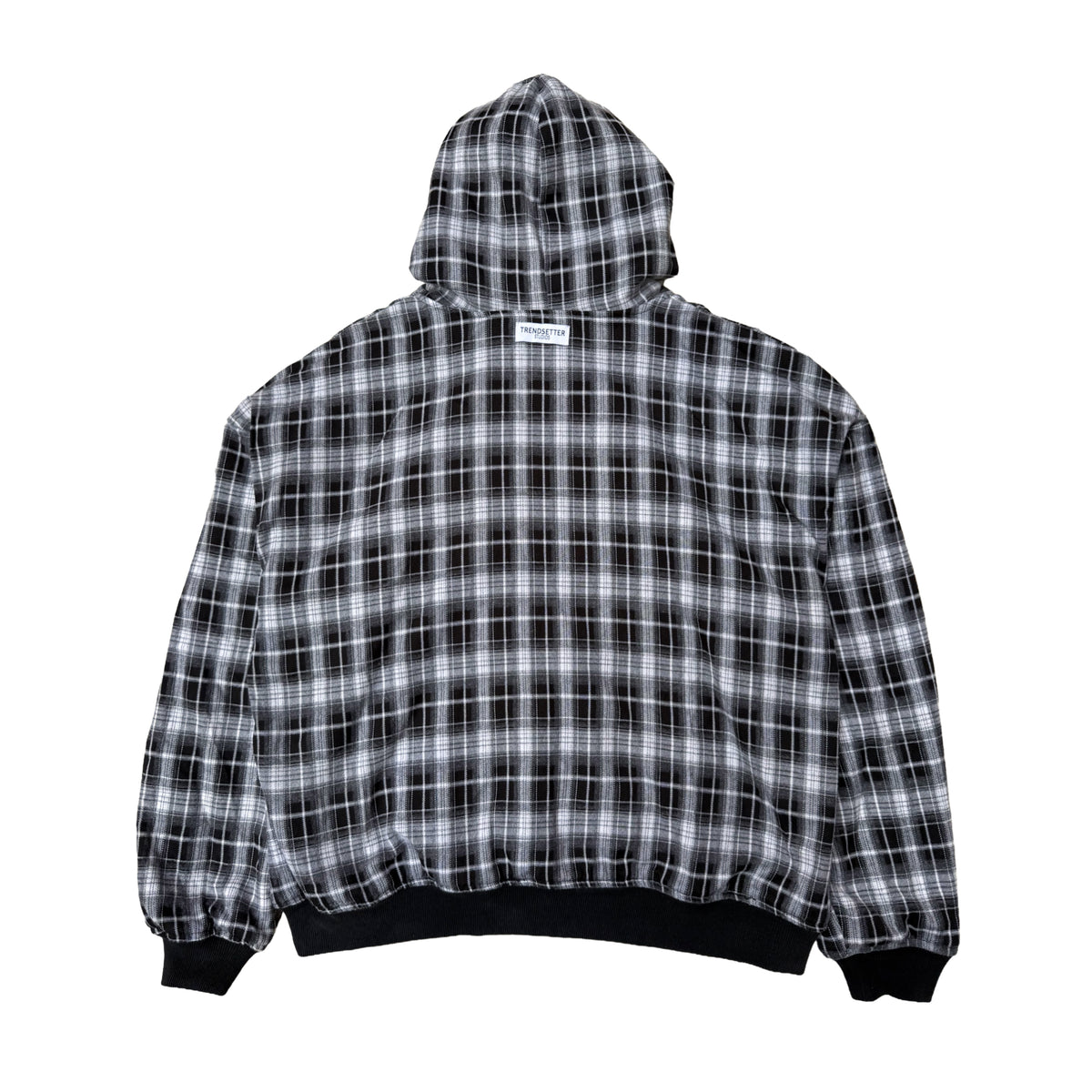 Trends Plaid Reversible Zip-up hoodie