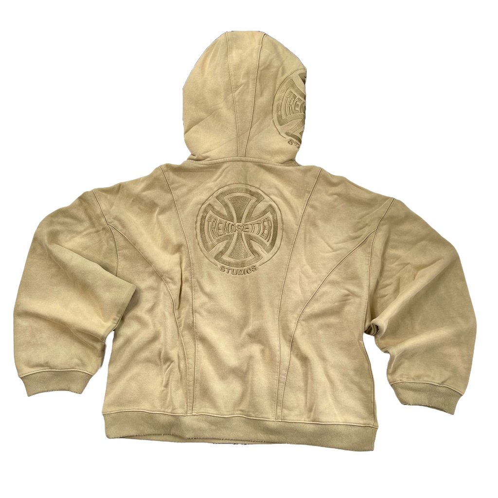 "TRENDS" SANDSTONE GRUNGE HOODIE