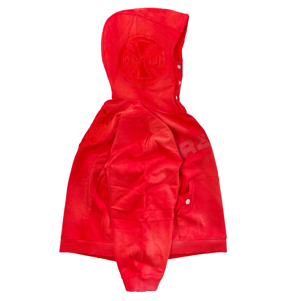 "TRENDS" INFERNO GRUNGE HOODIE