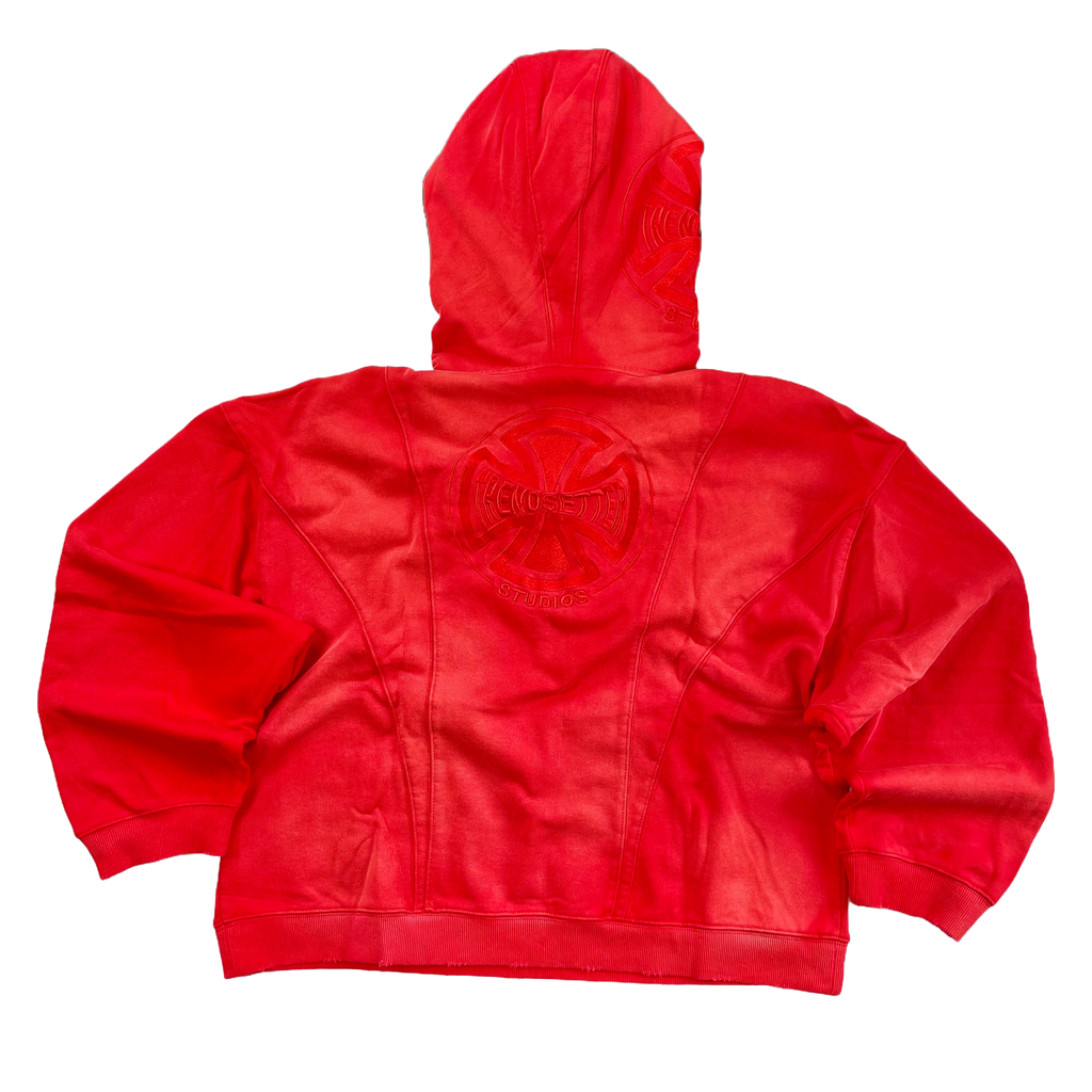 "TRENDS" INFERNO GRUNGE HOODIE